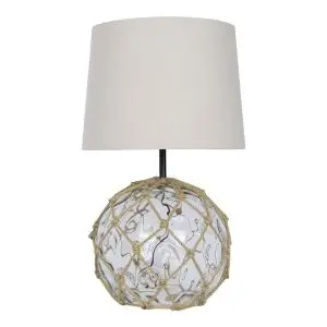 Lámpara de mesa boya clara