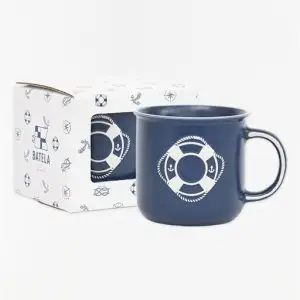 Taza 'Salvavidas' de cerámica