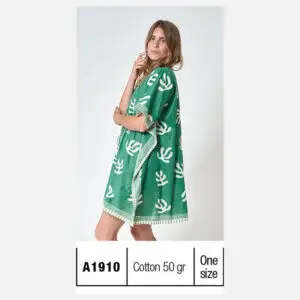 Poncho Algas Verde