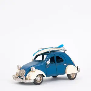 Coche grande 2 cv surf en metal