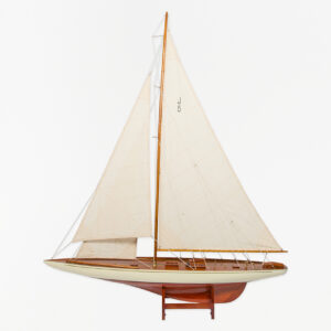 Maqueta de velero Rainbow clásico o vintage en madera (Grande)