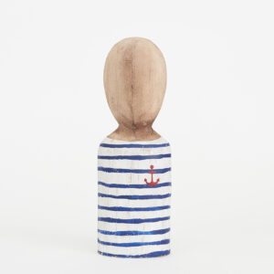Busto de Marinero a rayas pequeño