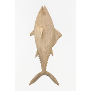 Figura de atún hecha en resina para pared