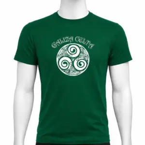 Camiseta Trisquel Galiza Celta Verde