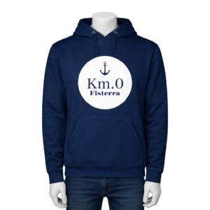 Sudadera Km.0 Fisterra Azul Marino