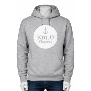 Sudadera Km.0 Fisterra Gris