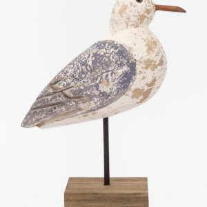 Pájaro decorativo con pie