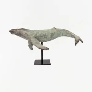 Ballena en resina con base