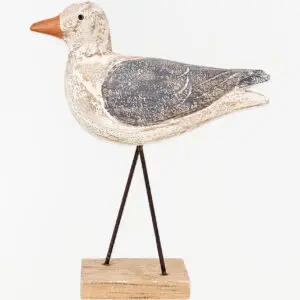 Pájaro con base decorativo